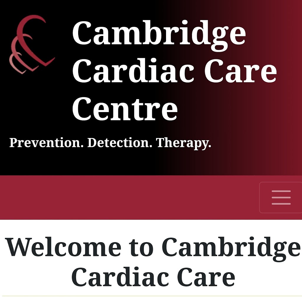 Cambridge Cardiac Care Centre | 150 Hespeler Rd, Cambridge, ON N1R 6V6, Canada | Phone: (519) 624-3511