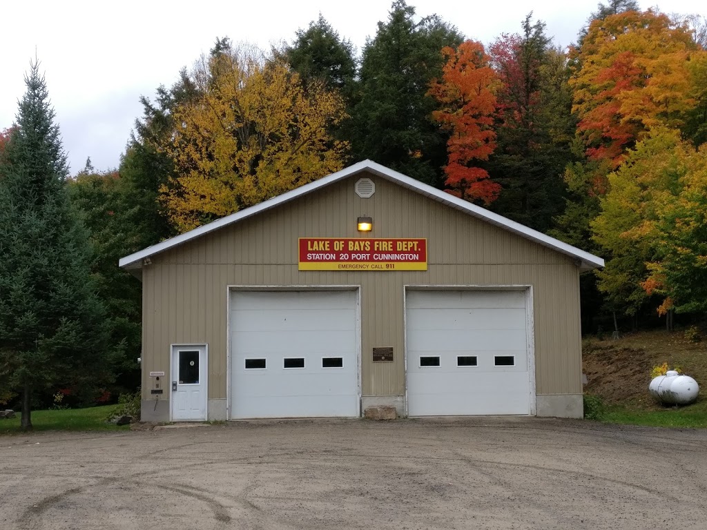 Lake of Bays Fire Station 20 | 1230 Fox Point Rd, Dwight, ON P0A 1H0, Canada | Phone: (705) 635-2272