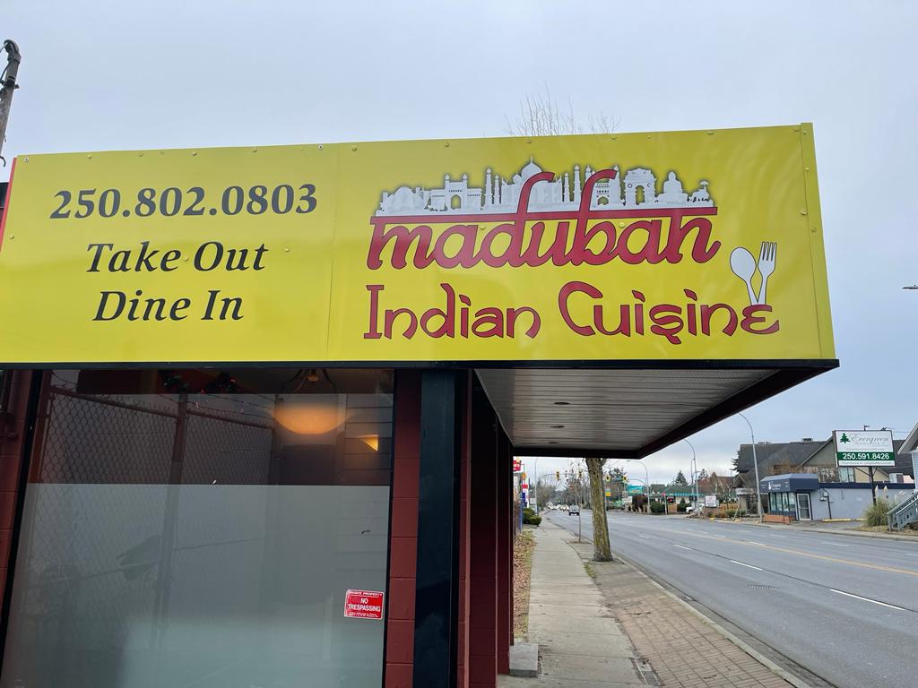 Maduban Indian Cuisine | 135 Nicol St, Nanaimo, BC V9R 4T1, Canada | Phone: (250) 802-0803