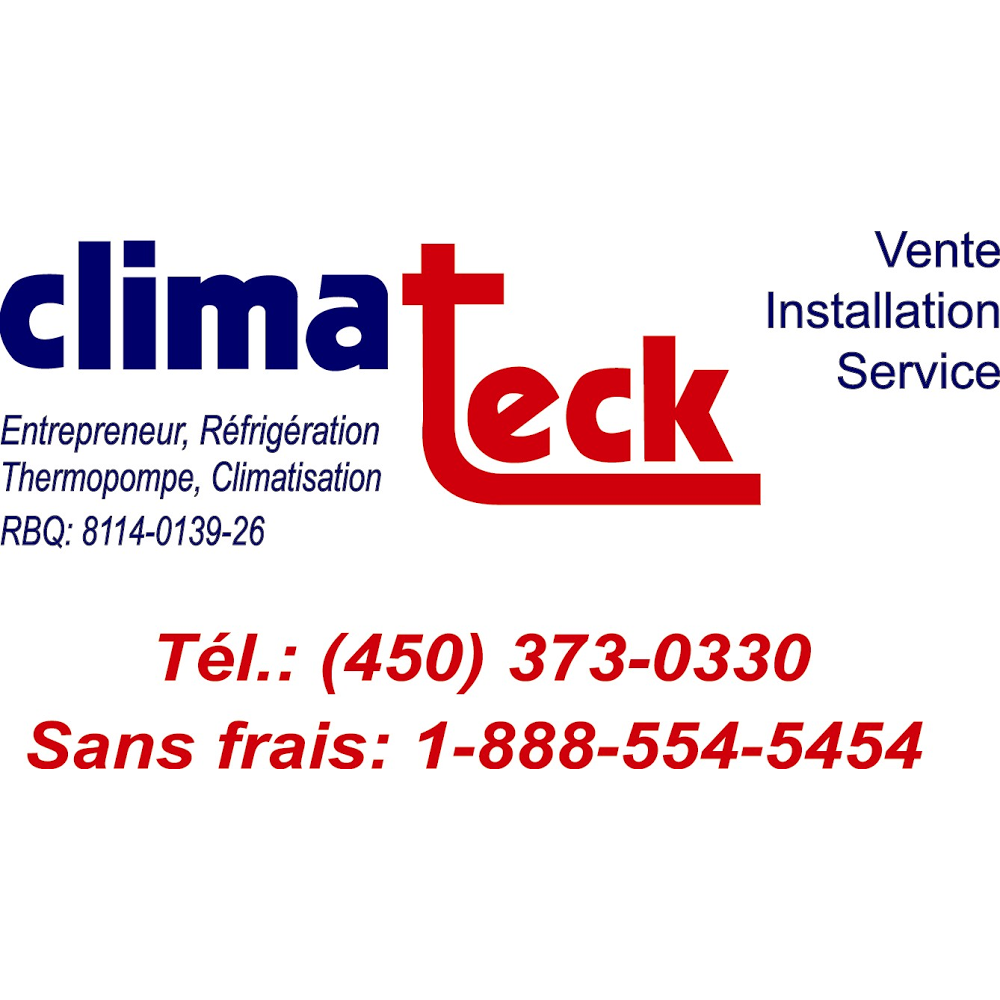 Clima Teck | 597 Rue Saint-Louis, Salaberry-de-Valleyfield, QC J6T 1N9, Canada | Phone: (450) 373-0330