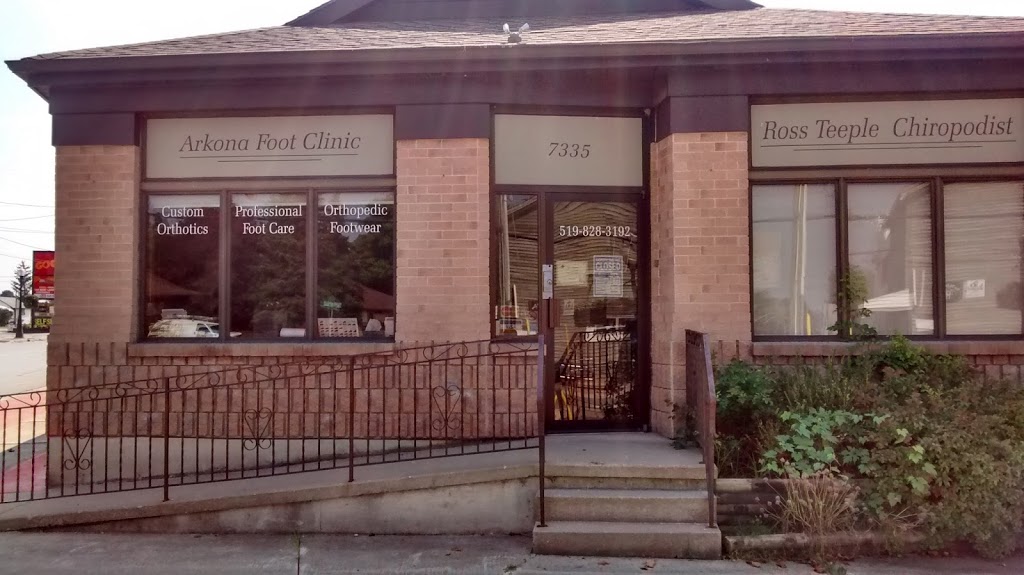 Arkona Foot Clinic | 7335 Arkona Rd Box 39, Arkona, ON N0M 1B0, Canada | Phone: (519) 828-3192