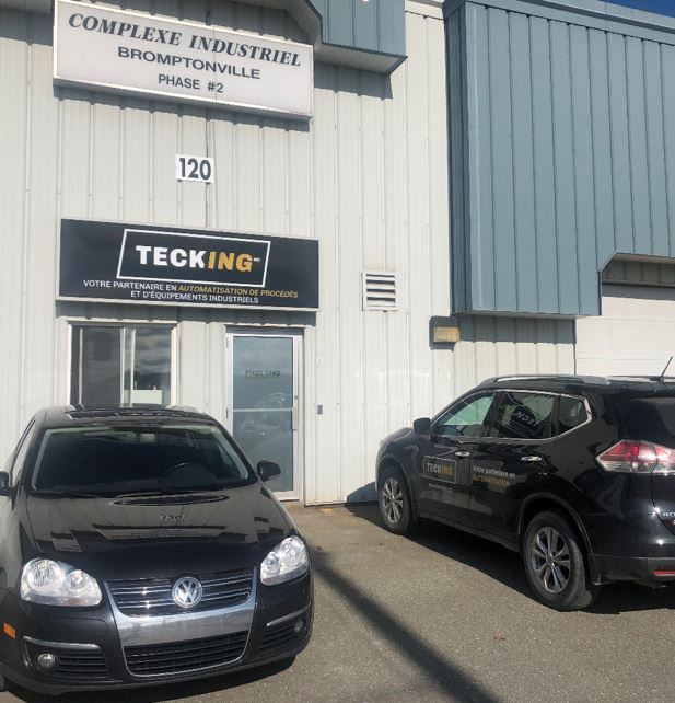 TECKING Automatisation | 120 Rue Oliva-Turgeon Bureau 3, Sherbrooke, QC J1C 0R3, Canada | Phone: (873) 200-9002