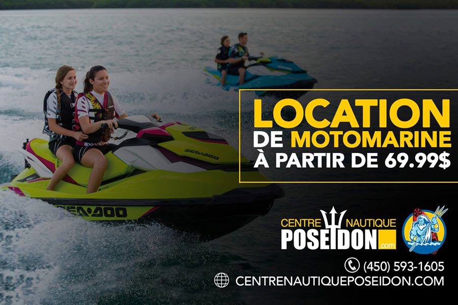 Nautical Center Poseidon Location De Seadoo Chambly | 1737 Avenue Bourgogne, Chambly, QC J3L 1Y8, Canada | Phone: (450) 593-1605