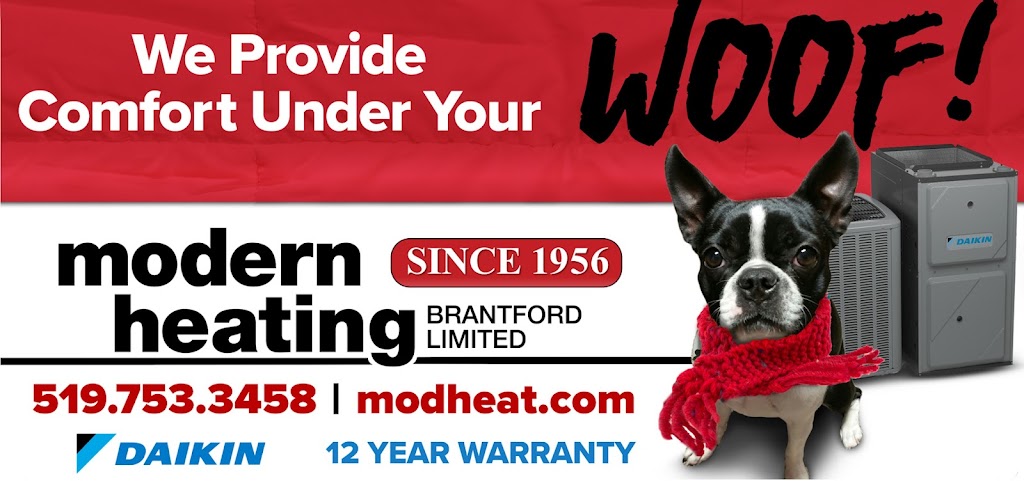 Modern Heating - Brantford Limited - Heating & Cooling | 214 Hachborn Rd, Brantford, ON N3S 7W5, Canada | Phone: (519) 753-3458