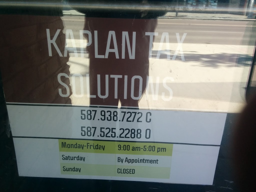 Kaplan Tax Solutions | 10123 157 St NW #207, Edmonton, AB T5P 2T9, Canada | Phone: (587) 487-4444