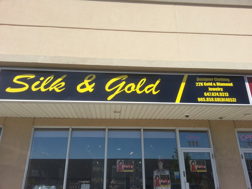 SILK & GOLD BOUTIQUE | Near Sliver Spoon Restaurant, 812 Britannia Rd W unit # 111, Mississauga, ON L5V 0A6, Canada | Phone: (647) 624-9313