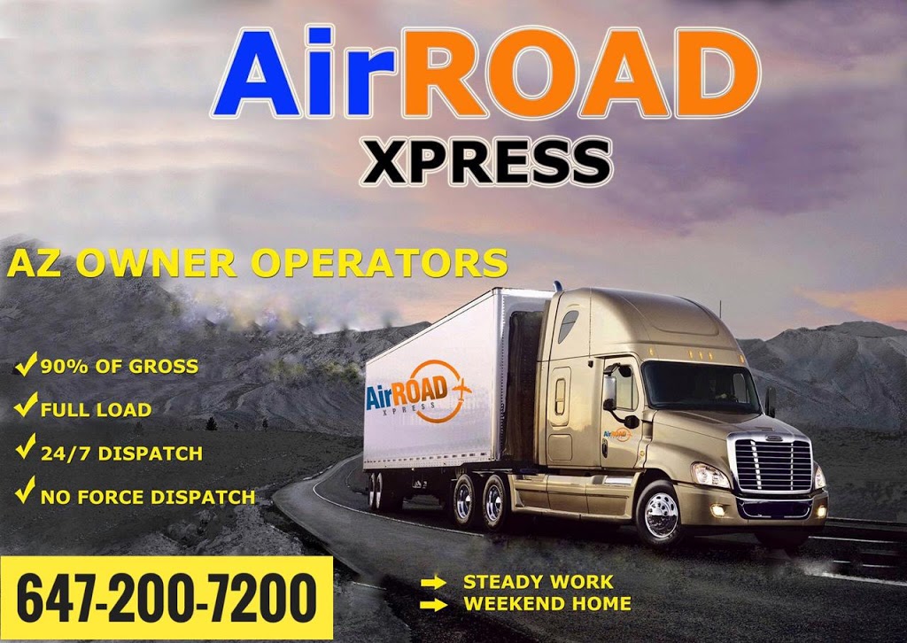 AirRoad Xpress | 10 Balmy Way, Brampton, ON L6P 1L3, Canada | Phone: (866) 700-0071