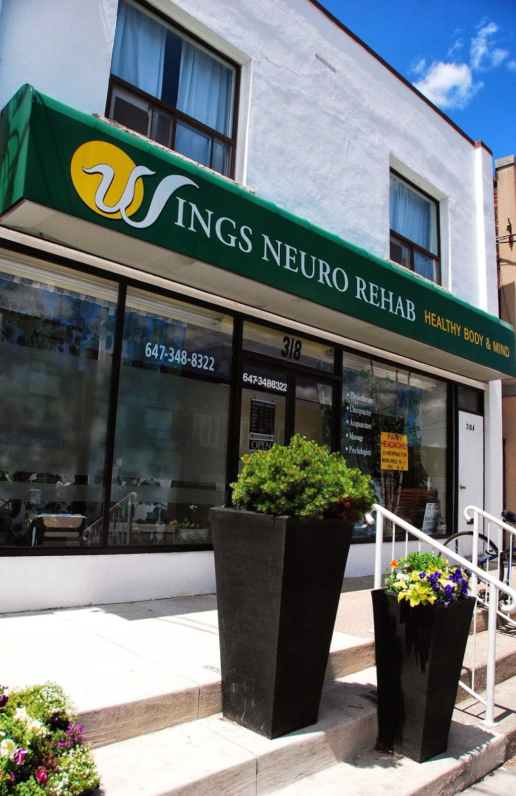 Wings Neuro Rehab Inc. | 318 Oakwood Ave, York, ON M6E 2V7, Canada | Phone: (647) 348-8322