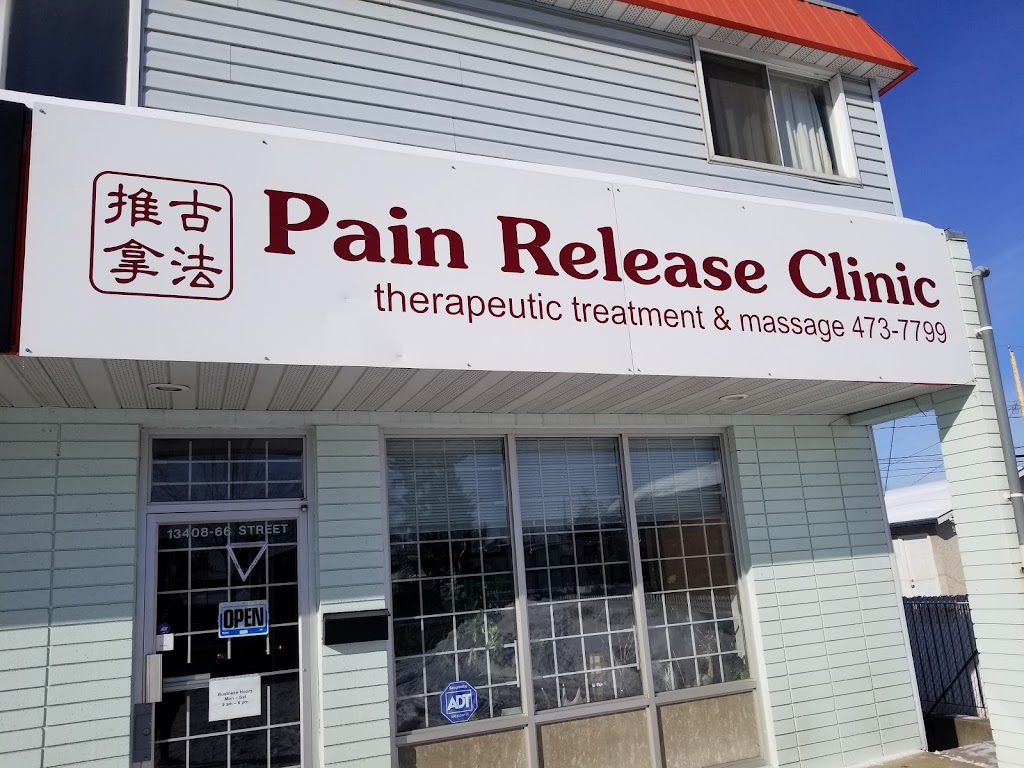 Pain Release Clinic | 13408 66 St NW, Edmonton, AB T5C 0B6, Canada | Phone: (780) 473-7799