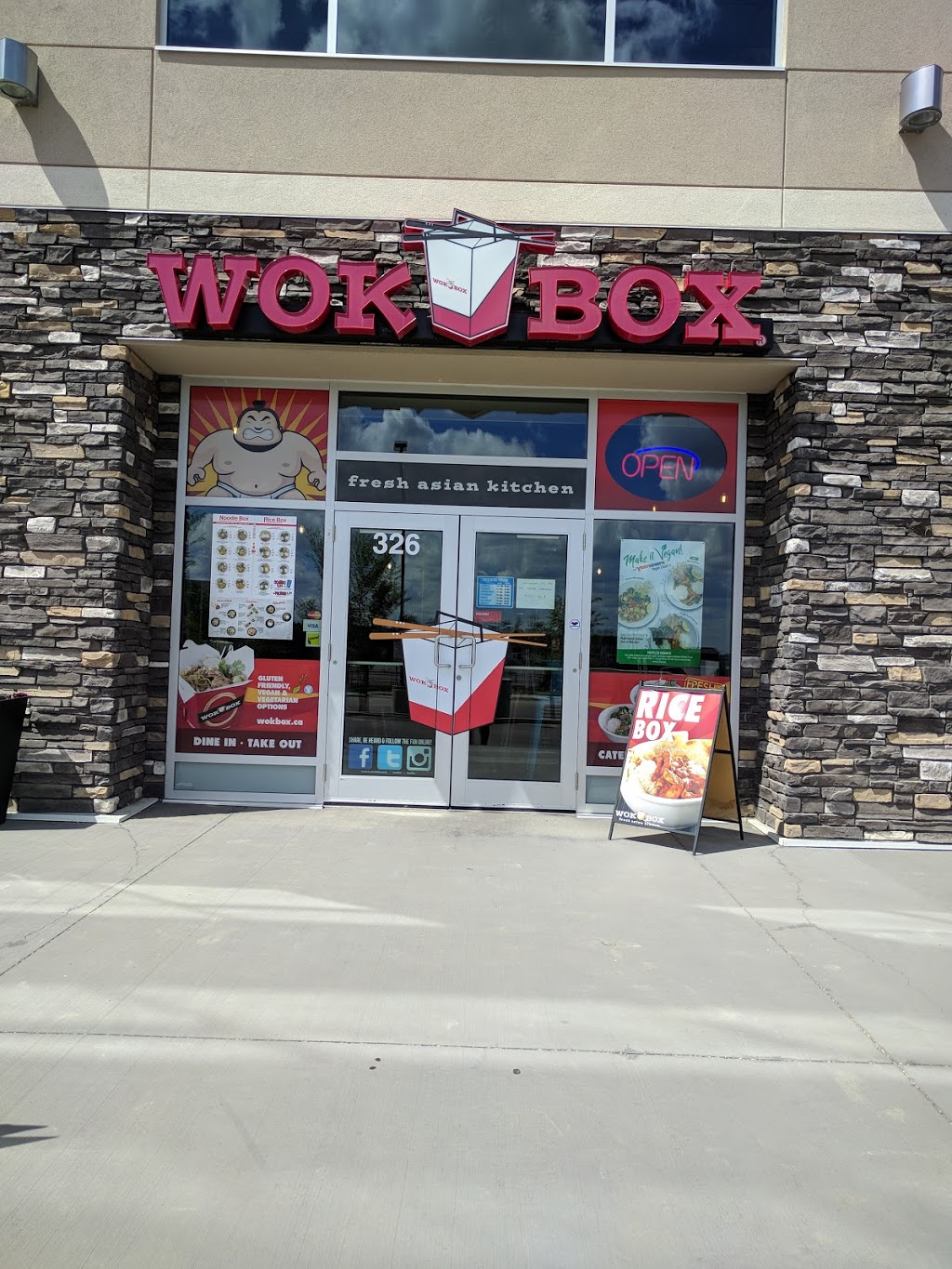 Wok Box - Windermere | 326 Windermere Rd NW, Edmonton, AB T6W 0S4, Canada | Phone: (780) 433-7887