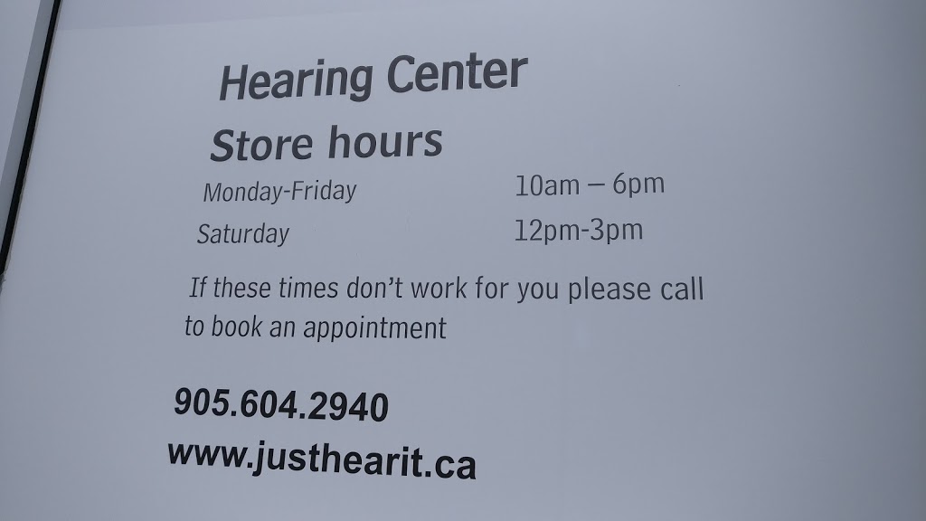 Just Hear It | 2600 Birchmount Rd, Scarborough, ON M1T 2N5, Canada | Phone: (905) 604-2940