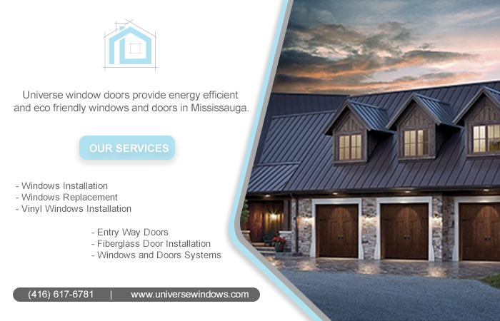 Universe Windows & Doors Systems | 1539 Sunnycove Dr, Mississauga, ON L4X 1B4, Canada | Phone: (416) 617-6781