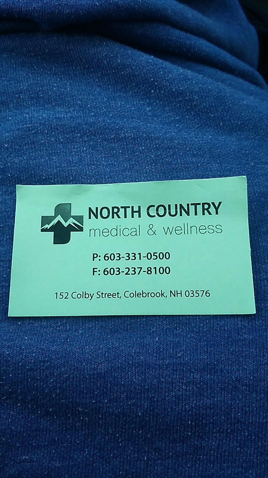 North Country Medical & Wellness | 152 Colby St, Colebrook, NH 03576, USA | Phone: (603) 331-0500