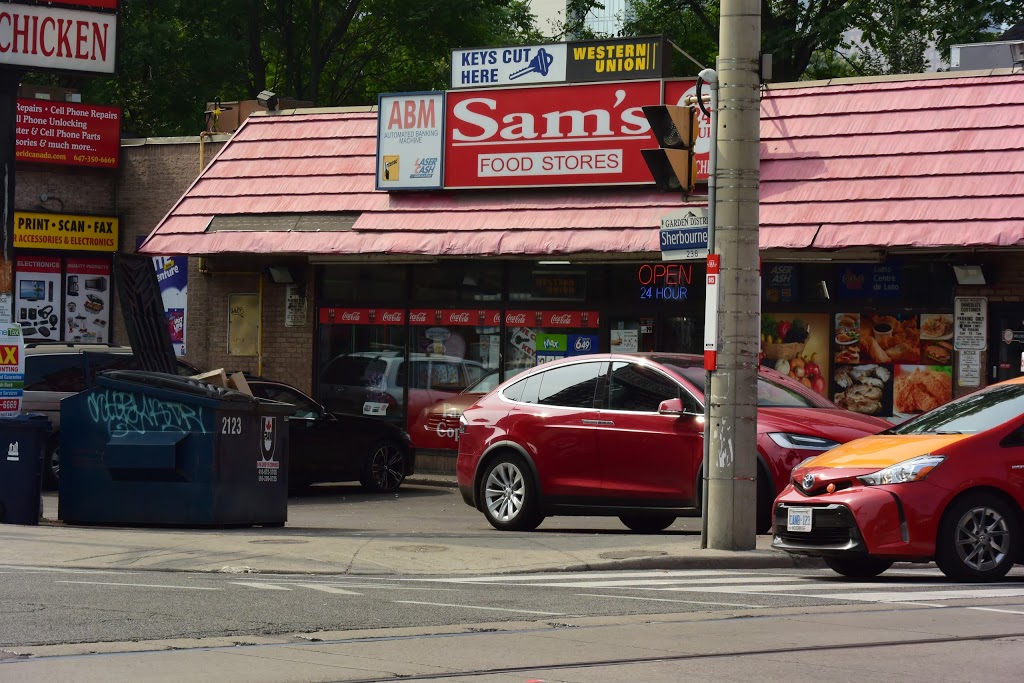 Sams Food Stores | 236 Sherbourne St, Toronto, ON M5A 3X2, Canada | Phone: (416) 366-3554