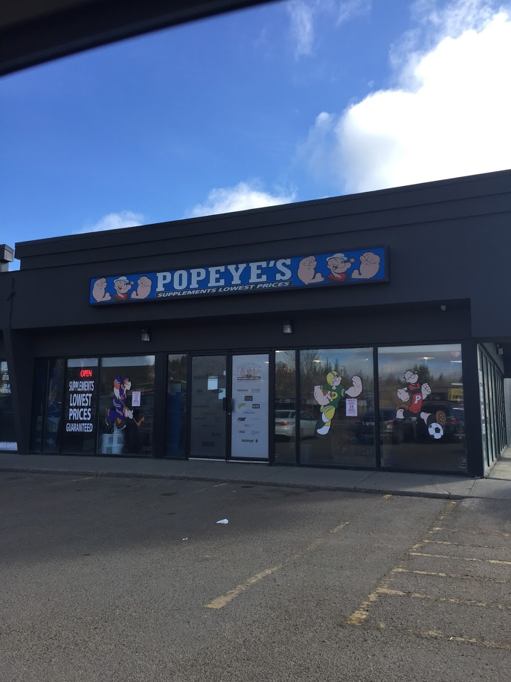 Popeyes Supplements St.Albert | 367 St Albert Trail, St. Albert, AB T8N 0R1, Canada | Phone: (780) 459-6177