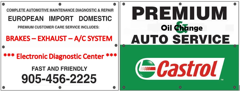 Premium Oil Change & Auto Service | 190 Bovaird Dr W #37, Brampton, ON L7A 1A2, Canada | Phone: (905) 456-2225