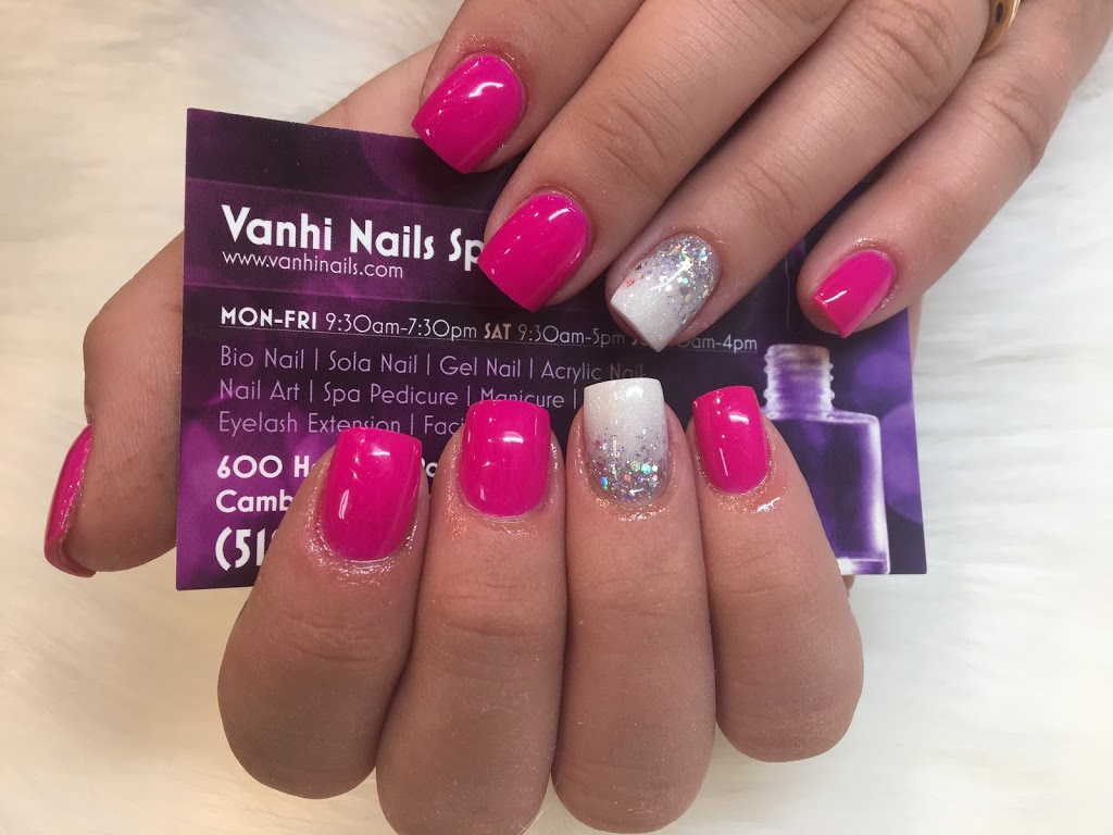 Vanhi Nails Salon | 600 Hespeler Rd Unit B7, Cambridge, ON N1R 6J8, Canada | Phone: (519) 624-8855