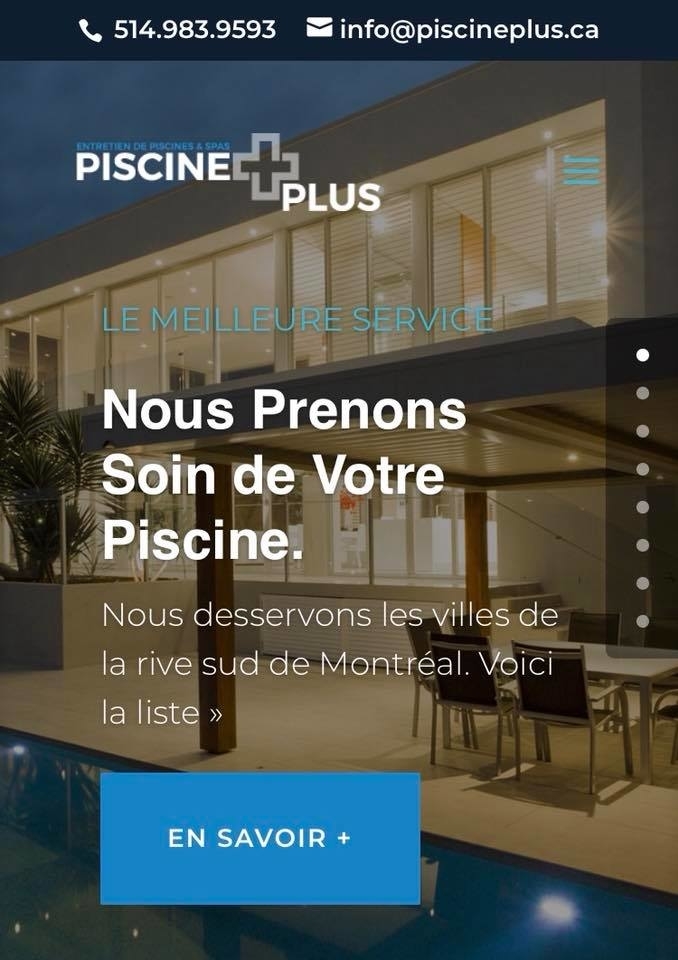 Piscine Plus Rive-Sud | 49 Rue de lOrchidée, Saint-Constant, QC J5A 2H9, Canada | Phone: (514) 666-7472