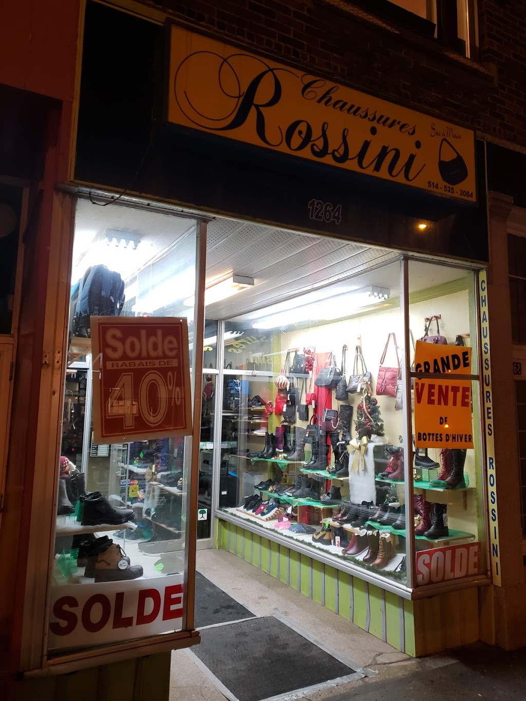 Chaussures Rossini | 1264 Avenue du Mont-Royal E, Montréal, QC H2J 1Y3, Canada | Phone: (514) 525-3084