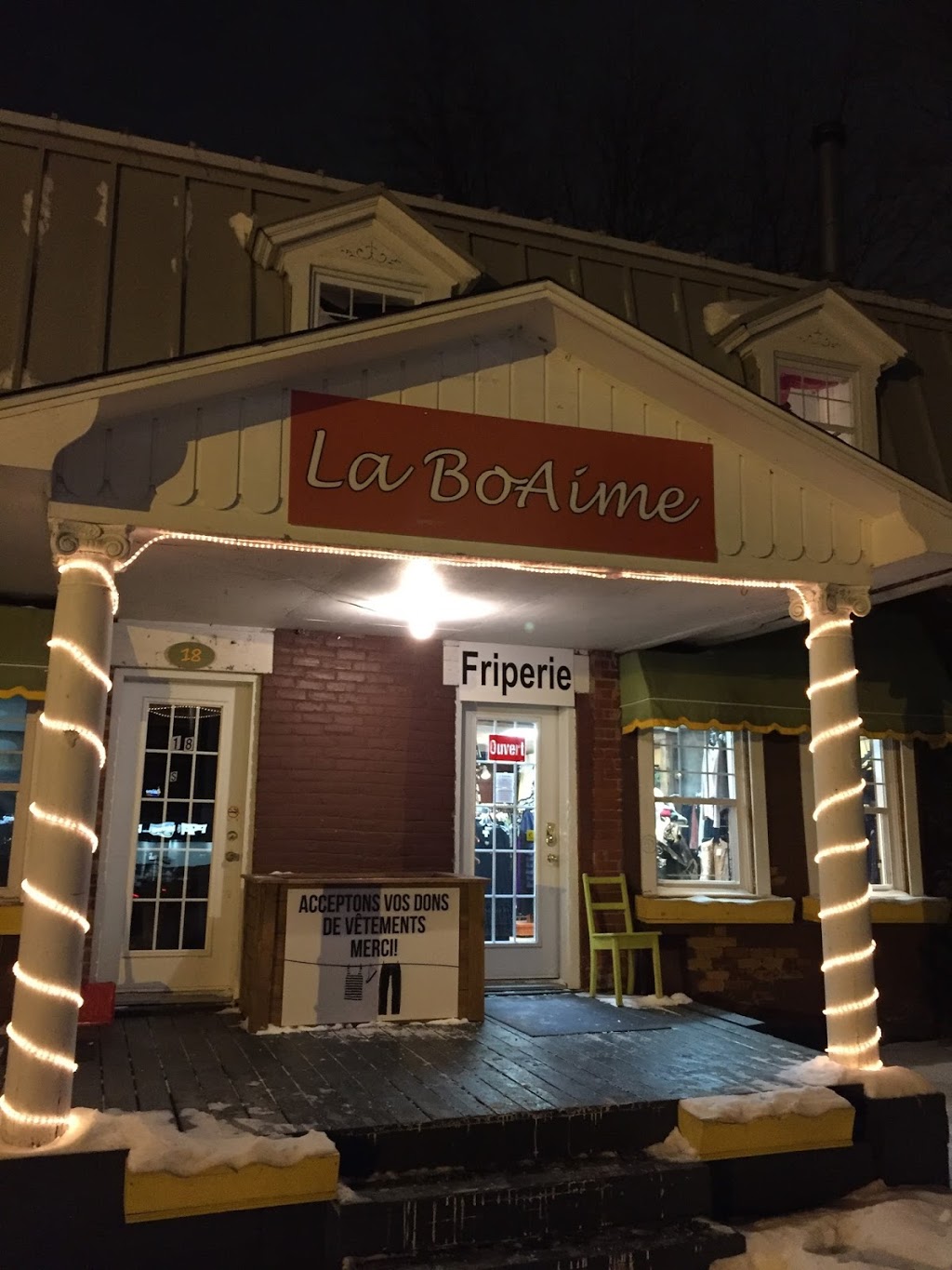 Friperie/Boutique La BoAime | 18 Boulevard Curé-Labelle, Sainte-Rose, QC H7L 2Y9, Canada | Phone: (514) 993-4986