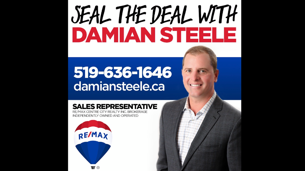 Damian Steele - RE/MAX Centre City Realty Inc., Brokerage | 36 First Ave, St Thomas, ON N5R 4M8, Canada | Phone: (519) 636-1646