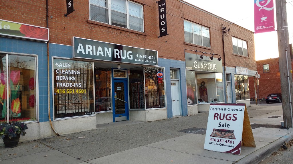 Arian Rugs inc | 647 The Queensway, Etobicoke, ON M8Y 1K6, Canada | Phone: (416) 551-4501