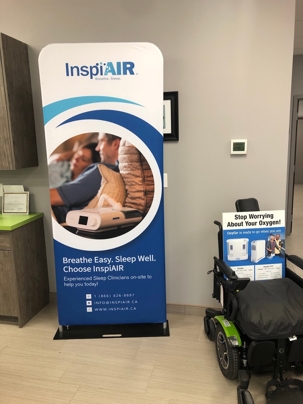 InspiAIR Cobourg CPAP & Oxygen | 197 Third St Suite 2, Cobourg, ON K9A 3L5, Canada | Phone: (289) 251-4010