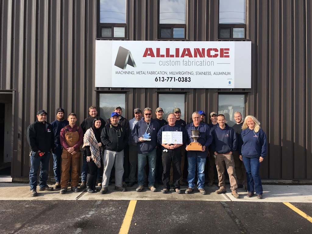 Alliance Custom Fabrication Inc | 260 Jamieson Bone Rd, Belleville, ON K8N 5S8, Canada | Phone: (613) 771-0383