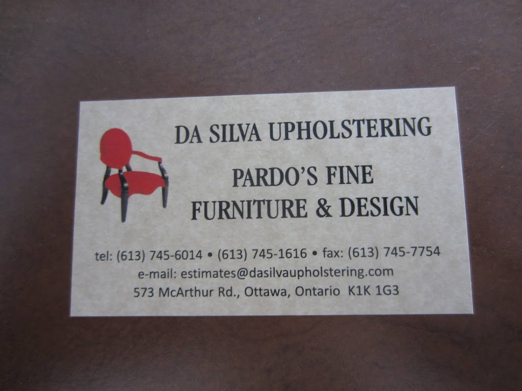 Da Silva Upholsterers | 573 McArthur Ave., Ottawa, ON K1K 1G3, Canada | Phone: (613) 745-6014