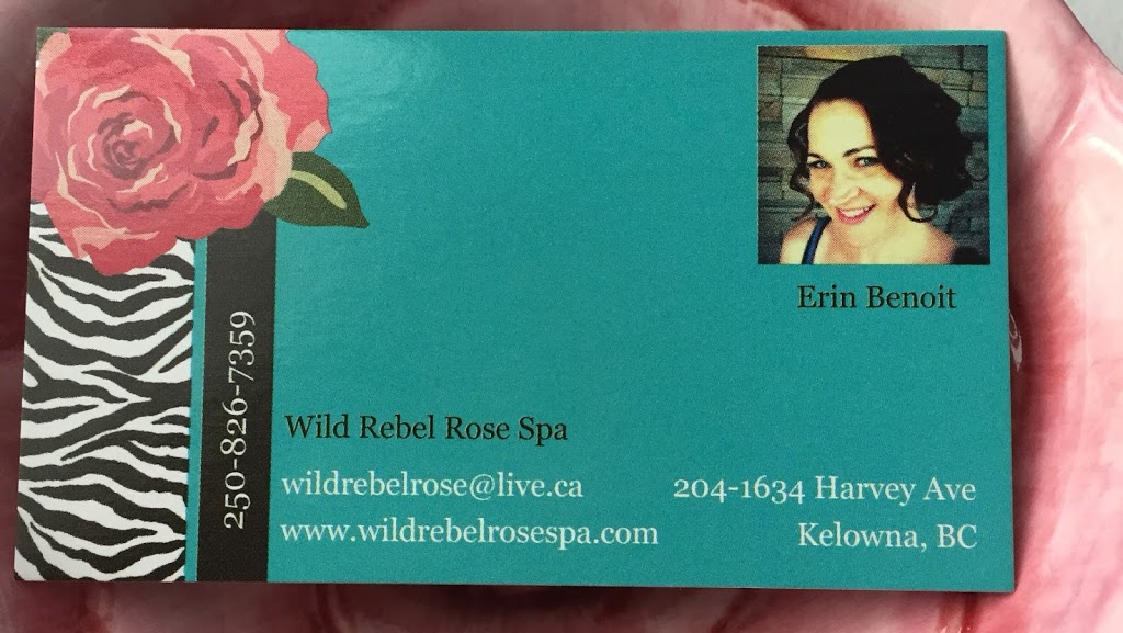 Wild Rebel Rose Spa | 208 - 1139 Sutherland Ave, Kelowna, BC V1Y 5Y5, Canada | Phone: (250) 826-7359