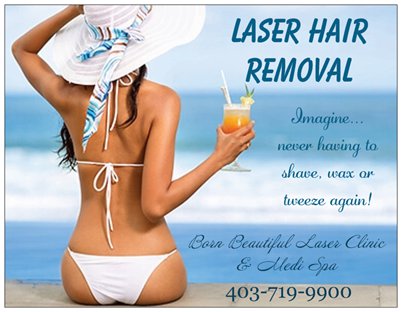 Born Beautiful Laser Clinic & Medi Spa | 21 Crowfoot Rise NW, Calgary, AB T3G 4P5, Canada | Phone: (403) 719-9900