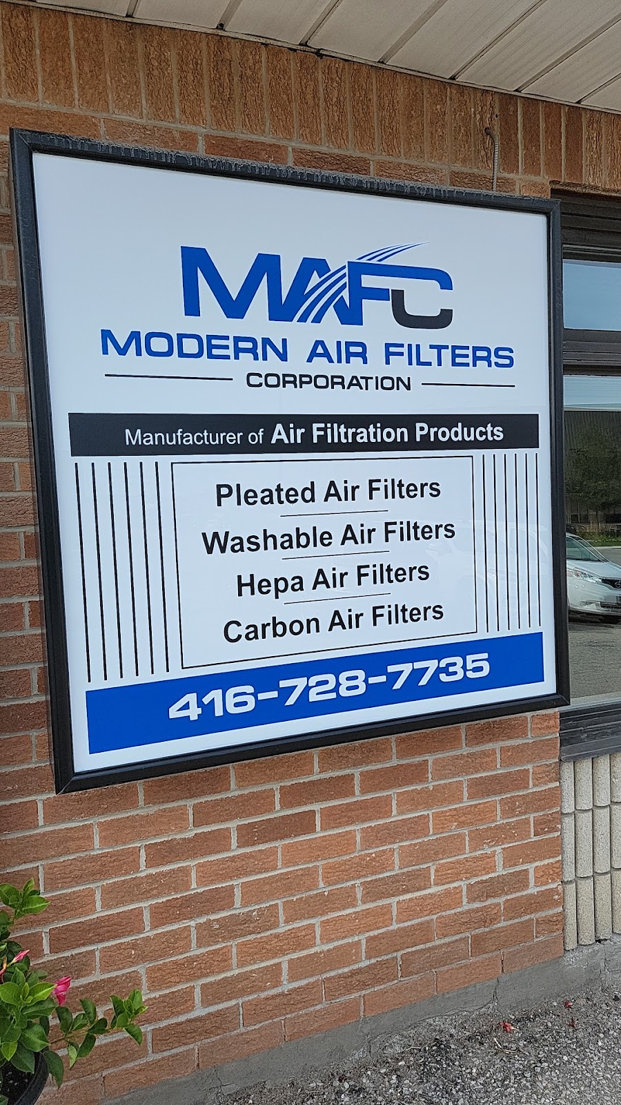 Modern Air Filters Corporation | 15 Melanie Dr, Brampton, ON L6T 4K9, Canada | Phone: (416) 728-7735