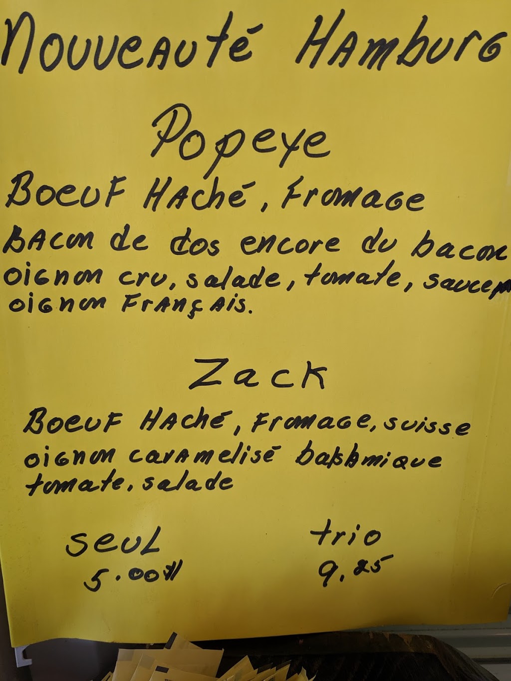 Casse-Croûte La Bonne Bouffe | 599 15e Rue, Saint-Zacharie, QC G0M 2C0, Canada | Phone: (418) 593-5080