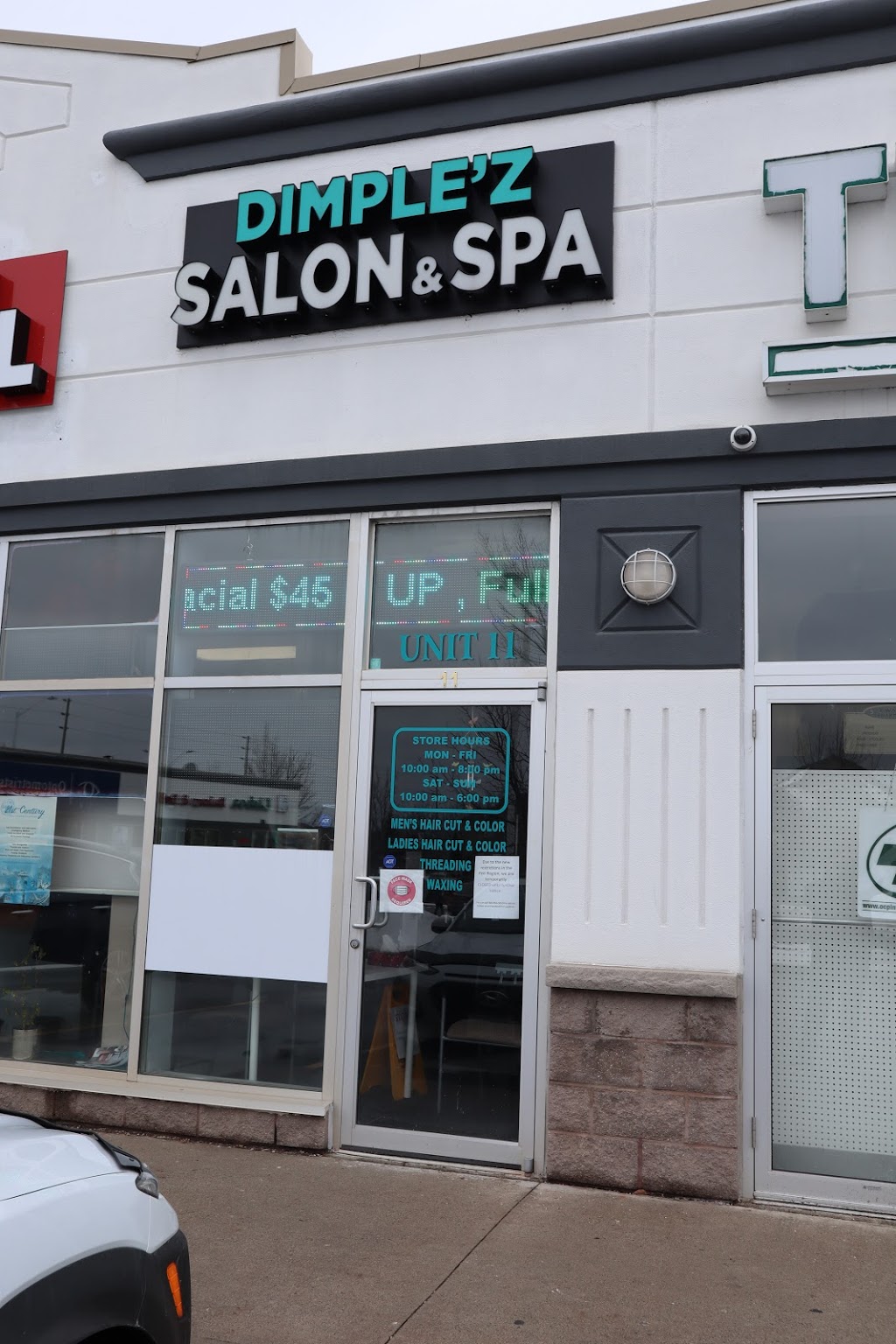 Dimplez Beauty Salon | 735 Twain Ave #11, Mississauga, ON L5W 1X1, Canada | Phone: (905) 956-5559