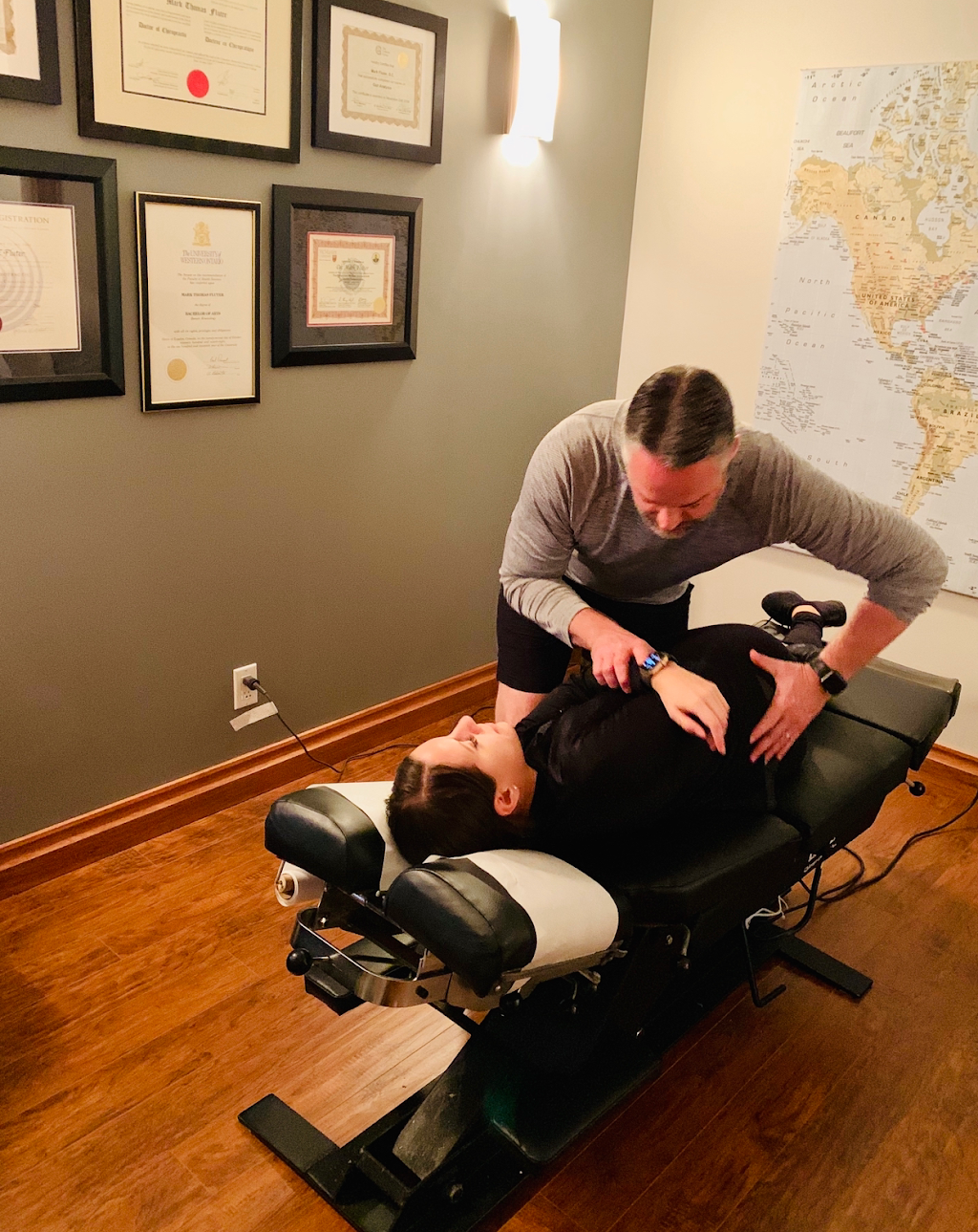 Dr. Mark Fluter, Chiropractor | 1635 Hyde Park Rd Suite 104, London, ON N6H 5L7, Canada | Phone: (519) 266-3629