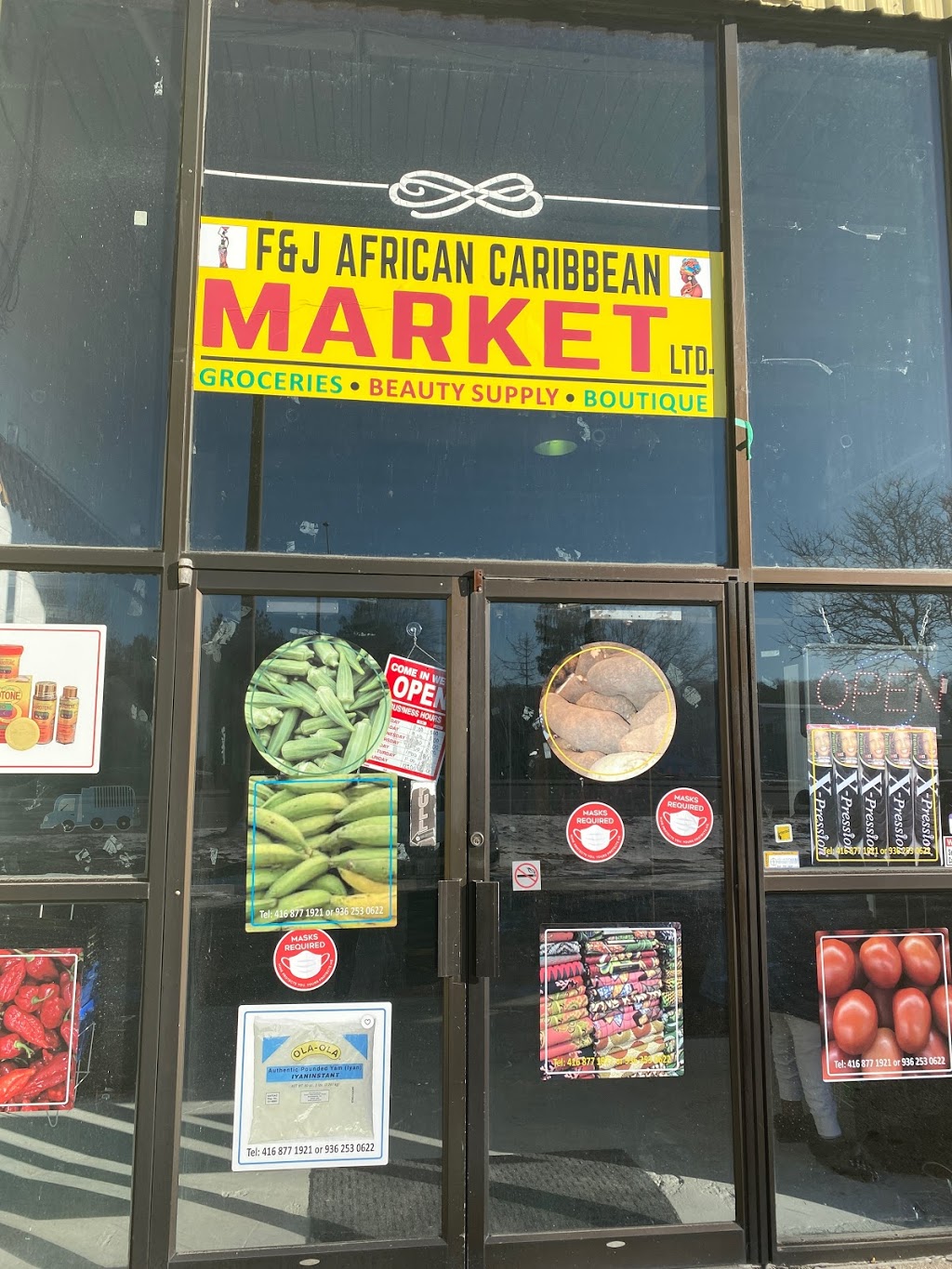 F & J African Caribbean market | 261 Hespeler Rd, Cambridge, ON N1R 3H8, Canada | Phone: (416) 877-1921