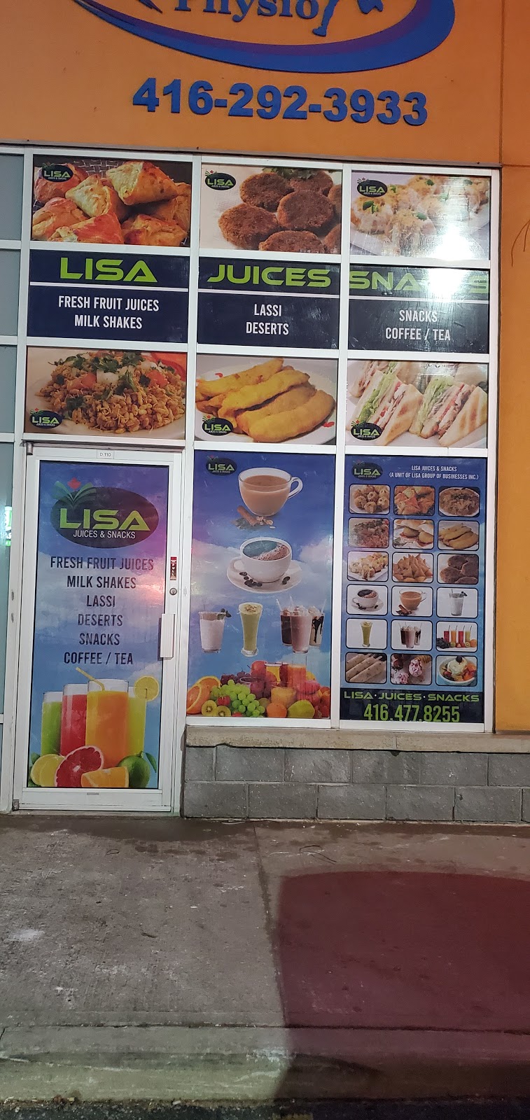 LISA JUICES & SNACKS | 3331 Markham Rd UNIT 110, Scarborough, ON M1X 1S8, Canada | Phone: (416) 844-4396