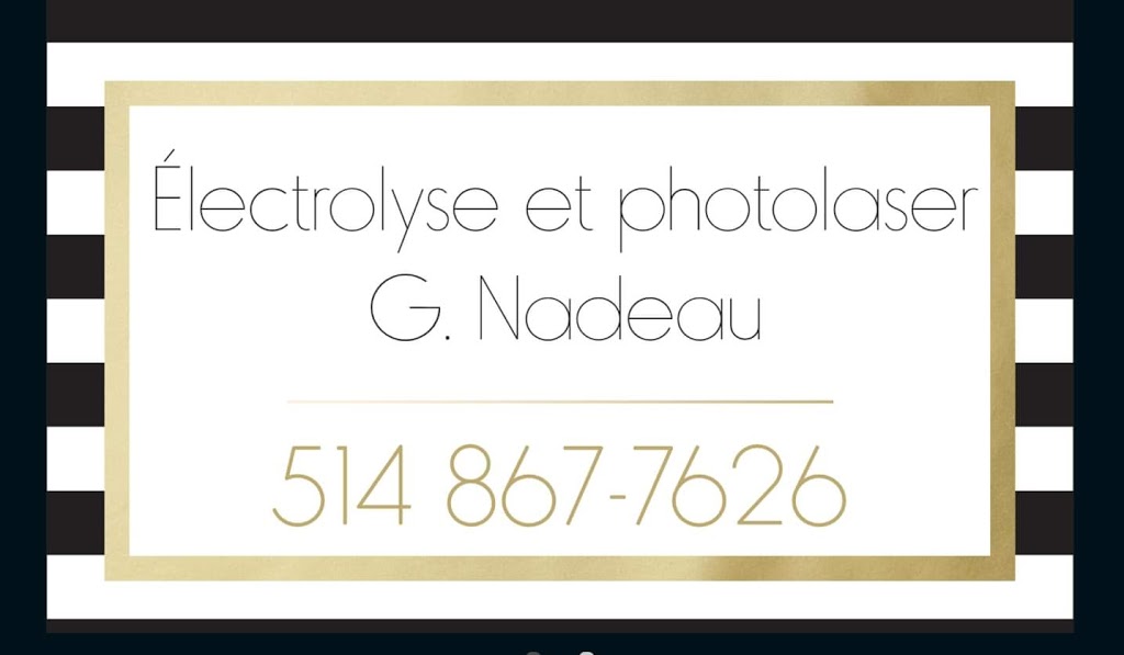 Électrolyse et Photolaser G. Nadeau | 291 Rue de la Coulée, Sainte-Marthe-sur-le-Lac, QC J0N 1P0, Canada | Phone: (514) 867-7626