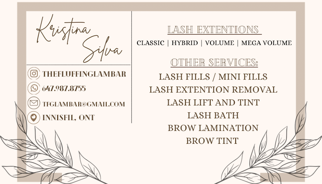 The Fluffin’ Glam Bar | 2867 Dempster Ave, Innisfil, ON L9S 1B9, Canada | Phone: (647) 987-8755