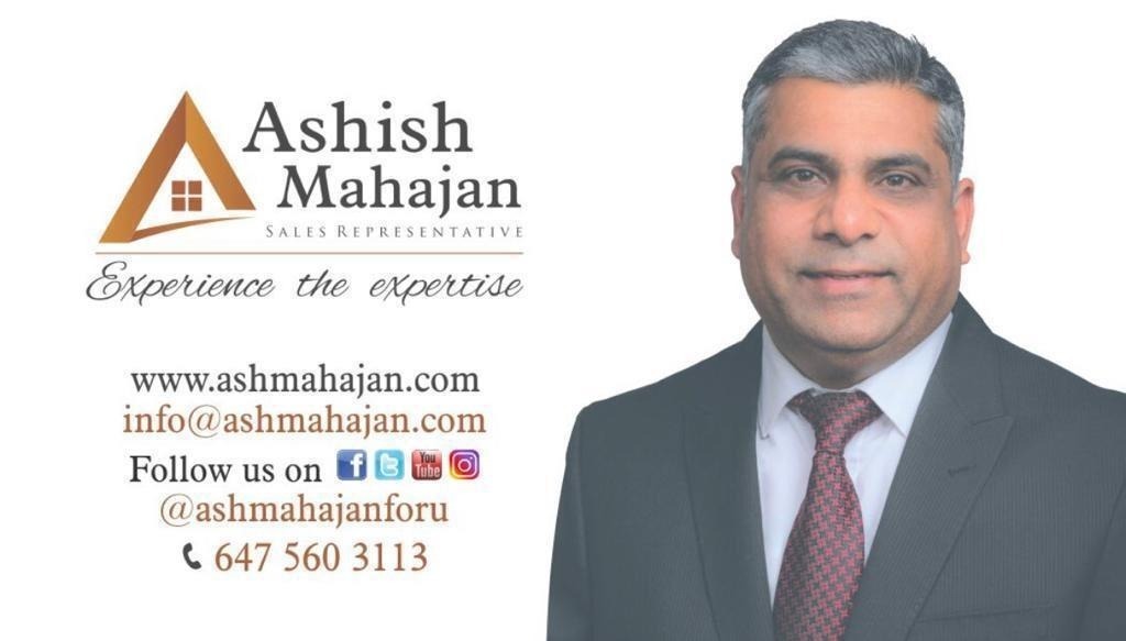 Realtor Ashish Mahajan | 7956 Torbram Rd, Brampton, ON L6T 5A2, Canada | Phone: (647) 560-3113