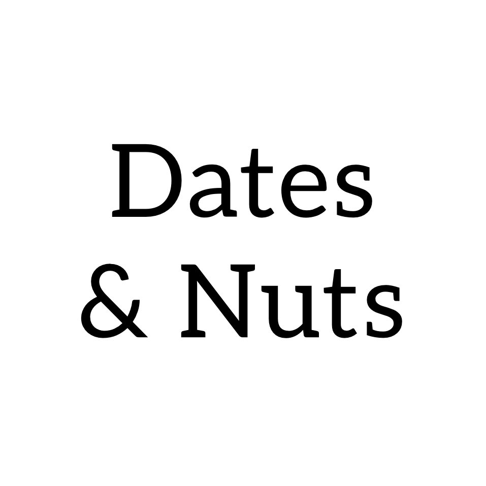 Dates & Nuts | 1021 Cobble Hill Dr, Nepean, ON K2J 0J7, Canada | Phone: (613) 698-1087