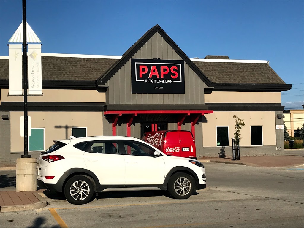 Paps Kitchen & Bar | 3883 Rutherford Rd, Woodbridge, ON L4L 9R8, Canada | Phone: (905) 851-0180