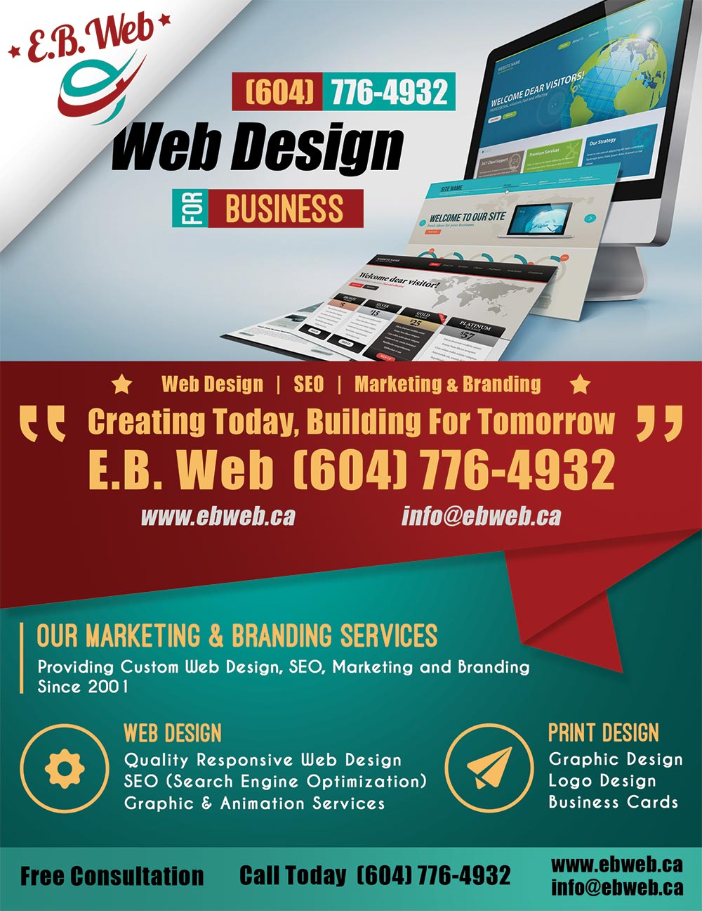 E.B. Web | 33119 Capri Ct, Abbotsford, BC V2S 5N5, Canada | Phone: (604) 776-2499