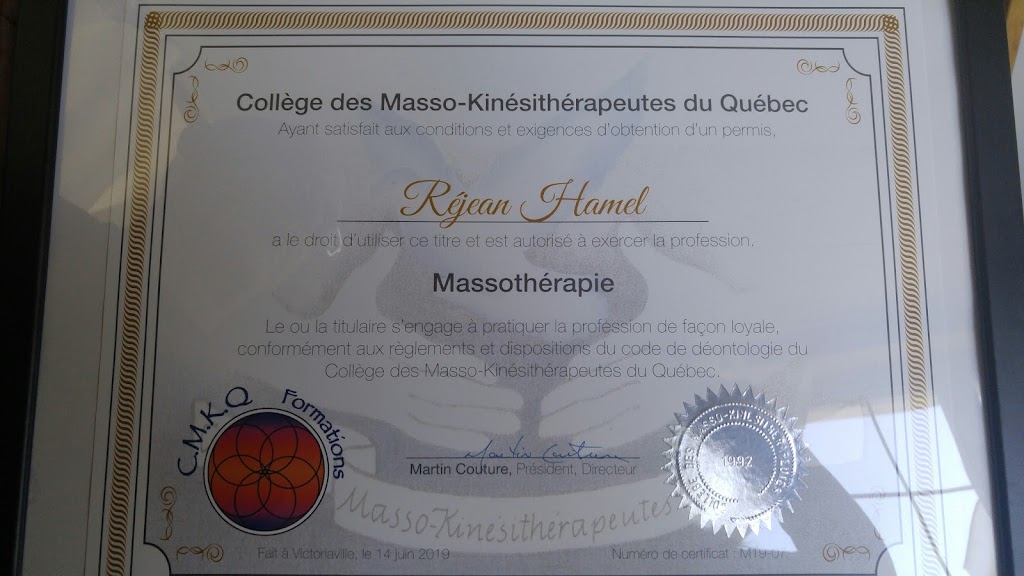 Massothérapeute Réjean Hamel | 1955 Rue Prospect, Sherbrooke, QC J1J 4C9, Canada | Phone: (819) 943-9439