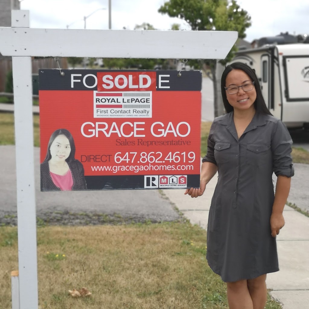 Grace Gao Barrie 房地产华人经纪 Royal Lepage First Contact Realty | 299 Lakeshore Dr, Barrie, ON L4N 7Y9, Canada | Phone: (647) 862-4619