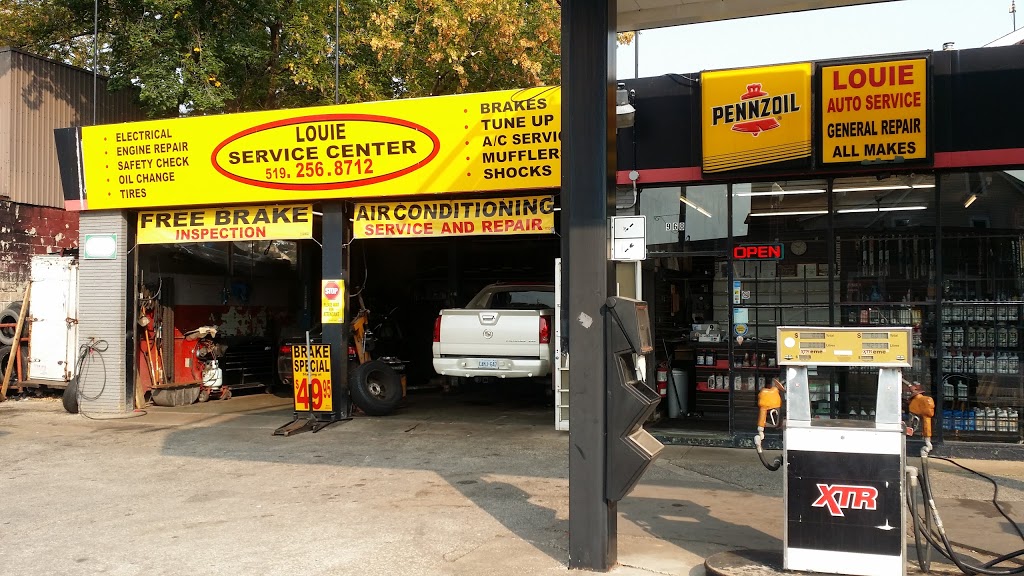 Louie Service Center Auto Repair | 968 Ottawa St, Windsor, ON N8X 2E1, Canada | Phone: (519) 256-8712