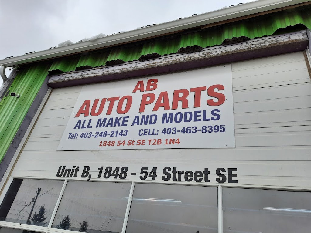 AB Auto Parts | 1848 54 St SE, Calgary, AB T2B 1N4, Canada | Phone: (403) 463-8395