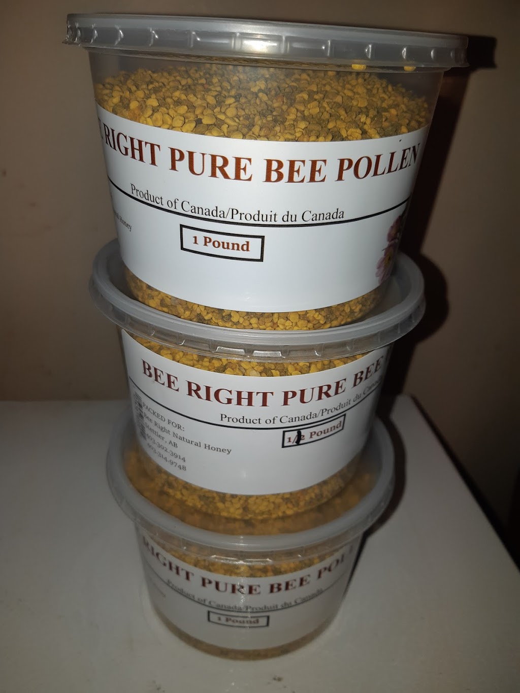 Bee-Right Natural Honey | 71 Martin close, Red Deer, AB T4N 2H8, Canada | Phone: (403) 302-3914