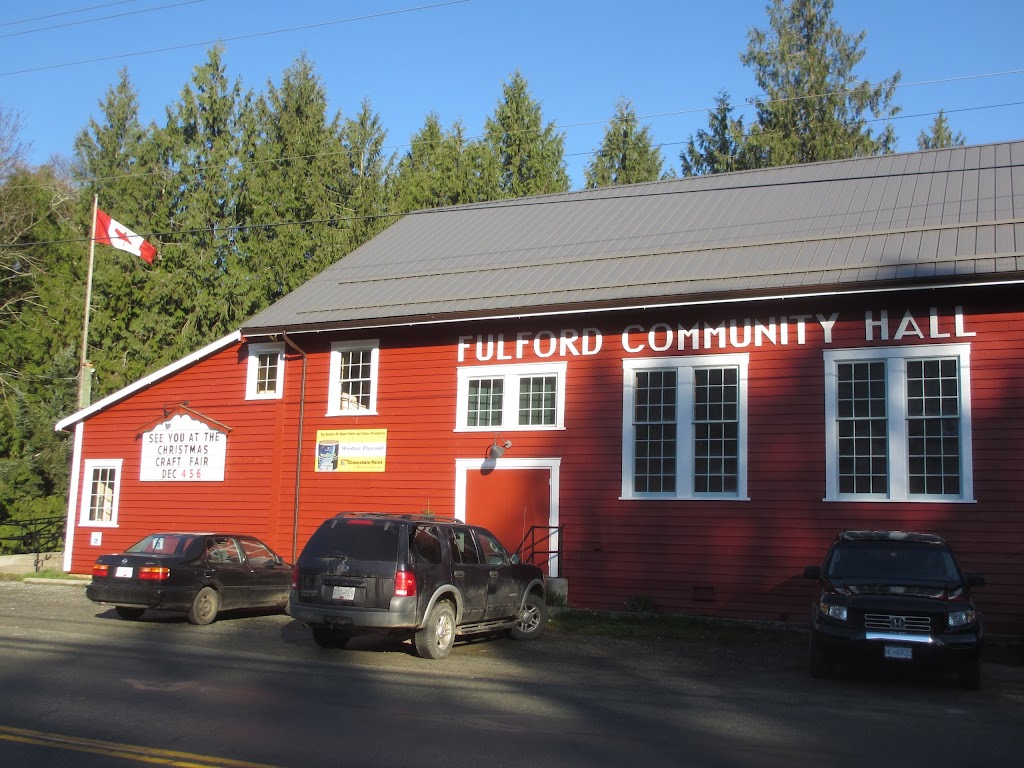 Fulford Community Hall Assn | 2591 Fulford-Ganges Rd, Salt Spring Island, BC V8K 1Z4, Canada | Phone: (250) 653-4415