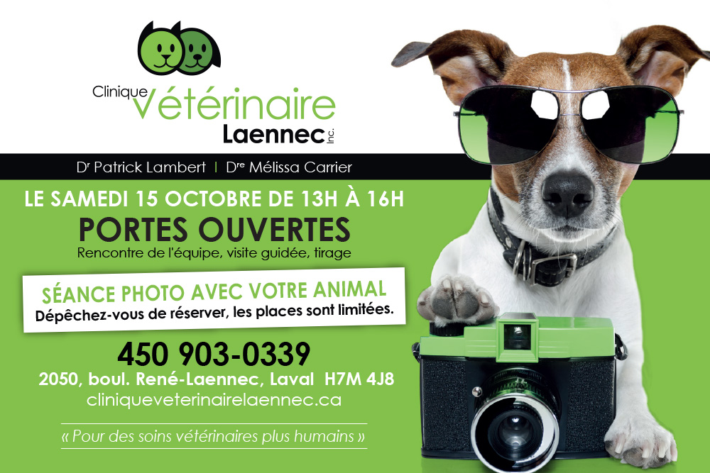 Clinique Vétérinaire Laennec | 2050 Boulevard René-Laennec, Laval, QC H7M 4J8, Canada | Phone: (450) 903-0339